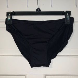Black bathing suit bottoms
